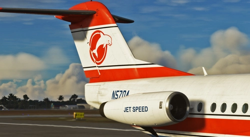 Fokker 28 - Dolphin Airways