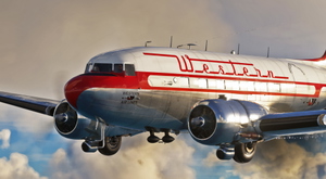Douglas DC-3 - Western Airlines thumbnail 5