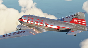 Douglas DC-3 - Western Airlines thumbnail 6