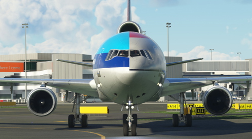 Northwest / KLM Hybrid Colors - Sky Simulations MD-11 (PW)