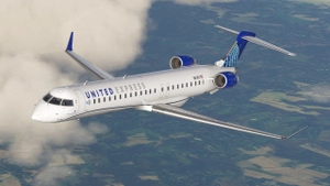 United Express (Evo Colors) - Aerosoft CRJ-900 thumbnail 5