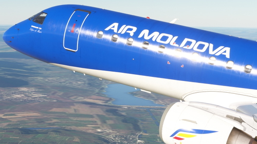 Air Moldova ER-ECB Embraer 190
