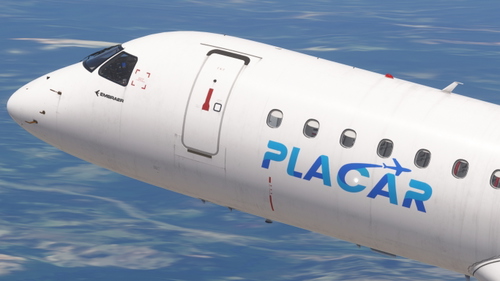 Placar Linhas Aéreas PS-LMP Embraer 190