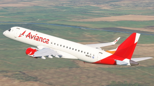 Avianca El Salvador N936TA Embraer 190