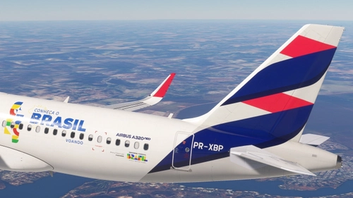 LATAM Brasil "Conheça o Brasil voando" PR-XBP
