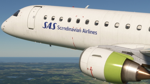 SAS Link SE-RSR Embraer 195