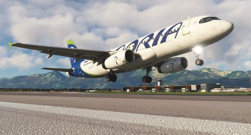 "New" Adria Airways livery for Fenix A320 IAE; S5-VAE