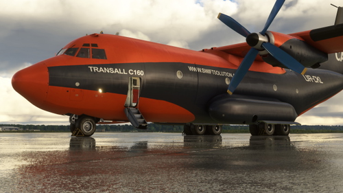 Cavok Air C160 UR-CKL (Fictional)