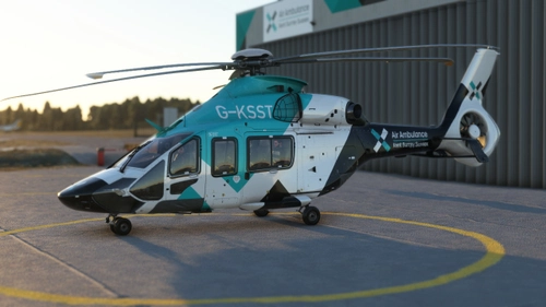 Kent Surrey Sussex Air Ambulance G-KSST H160 (Fictional)
