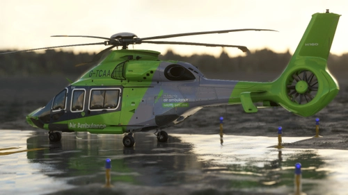 Children's Air Ambulance G-TCAA H160 (Fictional)