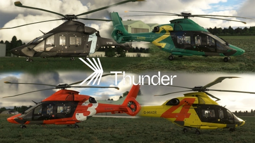 Thunder Aviation Fleet for HPG H160 (Fictional)