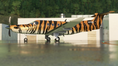 SWS PC12 N7TG Tiger (Fictional)