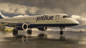 FSS E190! JetBlue N184JB "Outta The Blue"  thumbnail 4