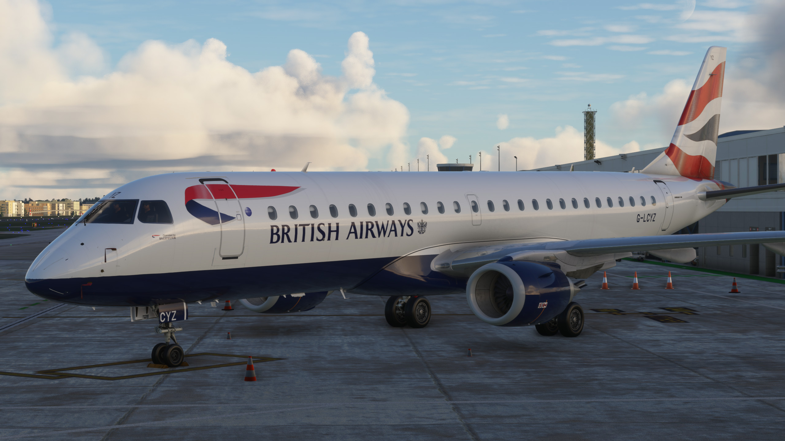BA Cityflyer G-LCYZ FSS E190 | Cabin Included - Image 1