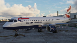 BA Cityflyer G-LCYZ FSS E190 | Cabin Included thumbnail 1