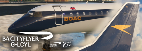 FSS E190 BA CityFlyer BOAC (fictional)