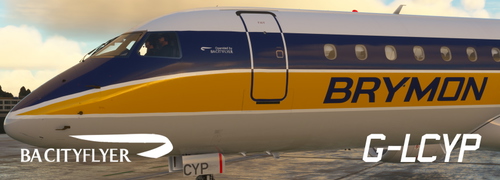 FSS E190 BA CityFlyer Brymon Tribute (fictional)