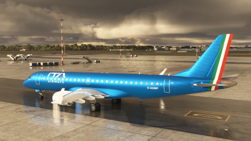 ITA Airways | op.German Airways D-AGMP | FSS E190 (Semi-fictional)