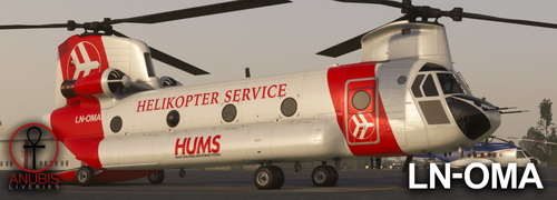 CHC Helikopter Service LN-OMA  | Miltech Chinook CH-47D |