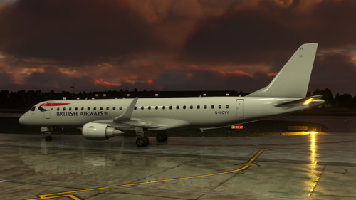 FSS E190 | BA CityFlyer G-LCYY (2018) | Cabin Included