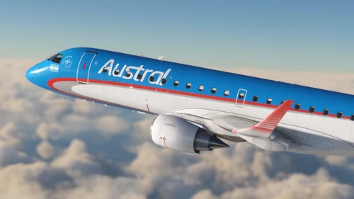 Aerolíneas Argentinas (LV-CHR) w/Cabin FSS E190