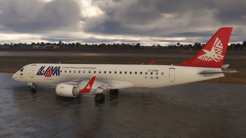 LAM Mozambique Airlines (C9-EMB) w/Cabin FSS E190