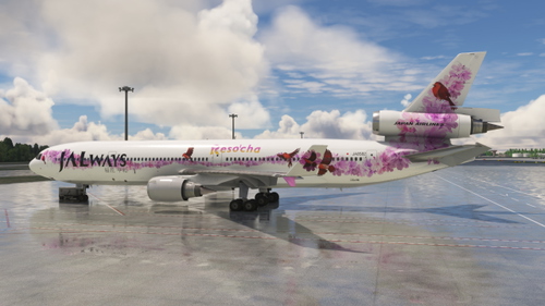 JALways Reso'cha JA8582 (Cherry Blossom) | TFDi MD-11 | Fictional