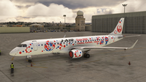 J-Air Japan Expo 2025 Special (JA252J) w/Cabin FSS E190