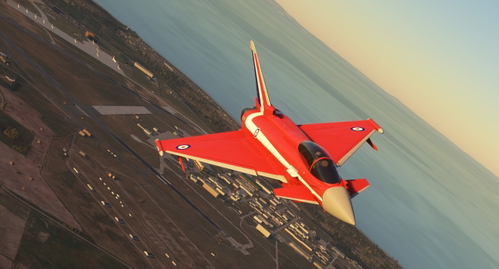 2011  RAF  "Red Arrow"  Typhoon Livery