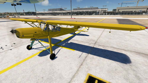 Fieseler Storch Fi-156 Civilian Yellow