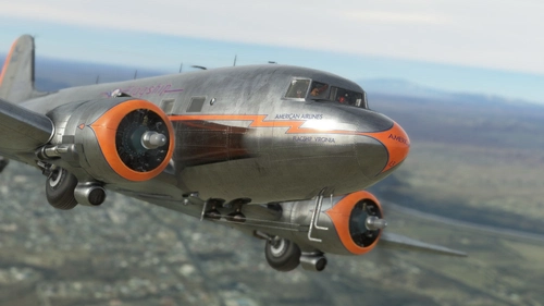 DC-3 American Airlines NC16013 Flagship Virginia