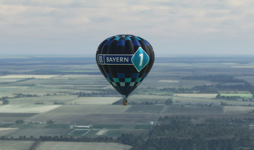 HPG Hot Air Balloon Repaint Livery: BR Bayern  D-OBRP 2015