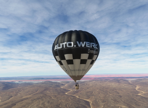 HPG Hot Air Balloon Repaint Livery: Auto. Werk D-OAWD 2017