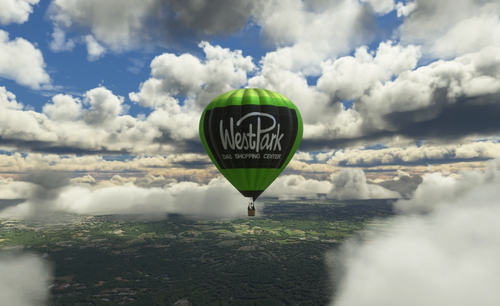 HPG Hot Air Balloon Repaint Livery: WestPark D-ORAB 2002