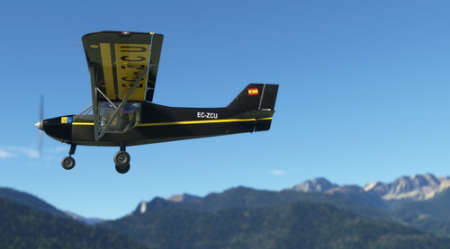 Flyboy Simulations RANS S6S Repaint Livery: EC-ZCU