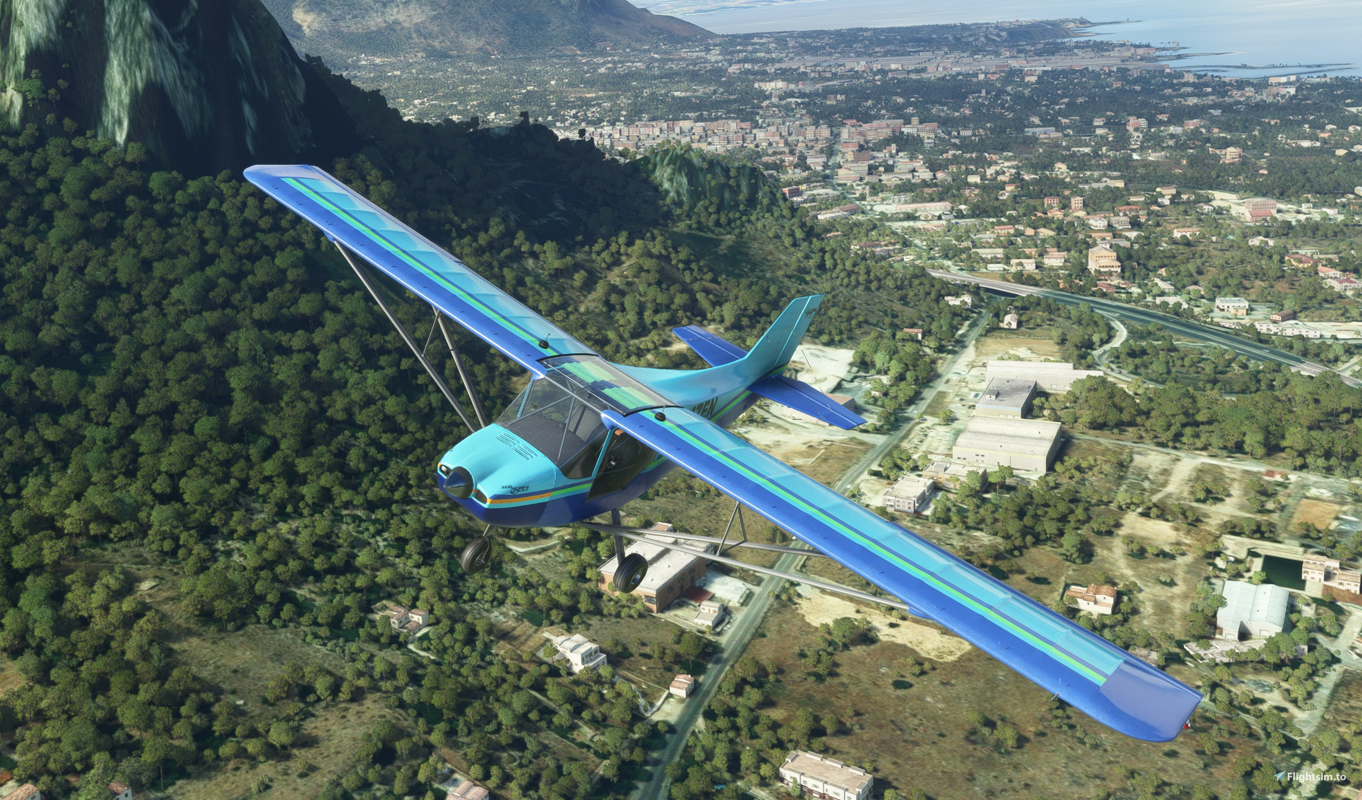 Flyboy Simulations RANS S6S Repaint Livery: G-MZEN