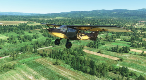 Flyboy Simulations RANS S6S Repaint Livery:  Grit Wave