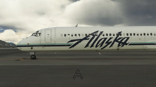 Alaska Airlines N972AS | MD-83 - MaddogX | Cockpit+Cabin (Legacy)