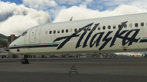 Alaska Airlines N972AS | MD-83  - MaddogX | Cockpit+Cabin (Legacy) thumbnail 3
