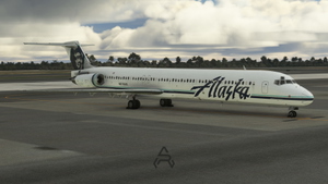 Alaska Airlines N972AS | MD-83  - MaddogX | Cockpit+Cabin (Legacy) thumbnail 13
