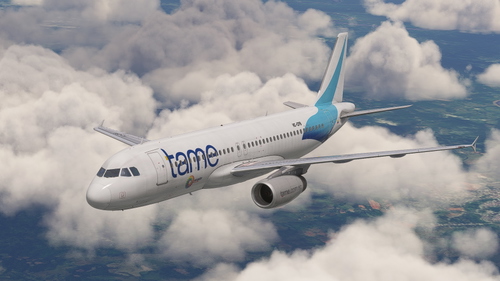 [Fenix A320 BFU] Airbus A320 Tame [4K]