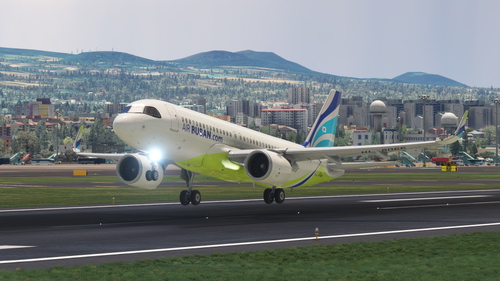 iniBuilds A320neo v2 AIR BUSAN (with Cabin)