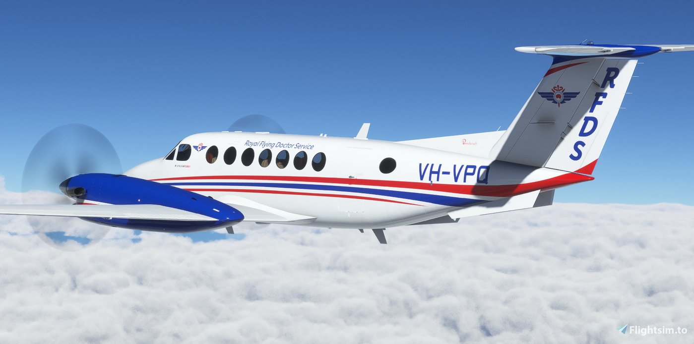 Royal Flying Doctor Service (RFDS) VH-VPQ (Australia) | Asobo (Textron ...