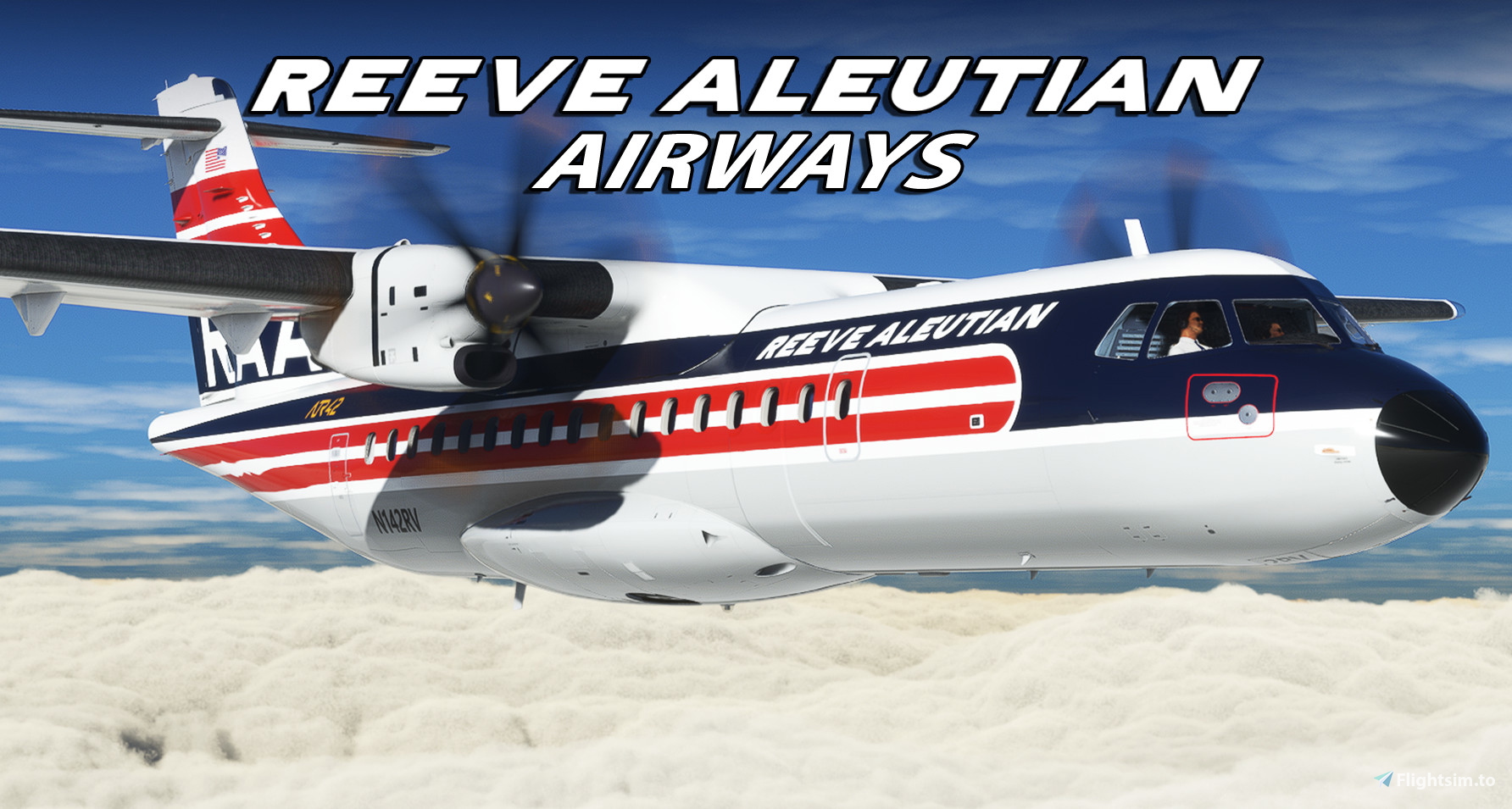 Reeve Aleutian Airways (Fictional) | Expert Series (Asobo) ATR 42
