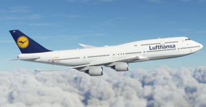 Lufthansa D-ABYP 'Nordrhein-Westfalen' (Old Livery - 1500th 747) | Asobo B747-8i [8K] thumbnail 3
