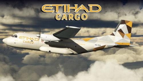 Etihad Cargo C-160 (Fictional) | AzurPoly C-160 Transall [8K]