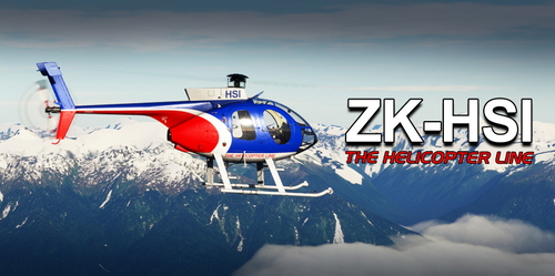 The Helicopter Line ZK-HSI (Modern Livery) (New Zealand) | Shrike MD530F [4K]