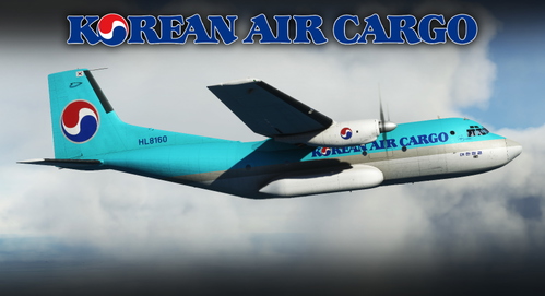 Korean Air Cargo C-160 (Fictional) | AzurPoly C-160 Transall [8K]