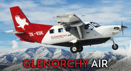 Glenorchy Air ZK-KDK Kodiak (New Zealand) [4K] | SimSkunkWorks Kodiak 100 Series II