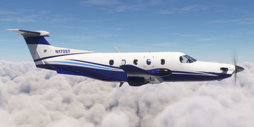 N172ST Fictional - Executive | SimWorks Studios PC-12 [4K]